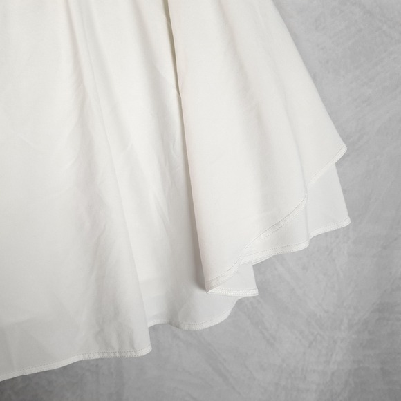 Lululemon Tennis Skirt Skort Womens 6 White High Rise Athletic Court Rival - Picture 3 of 16